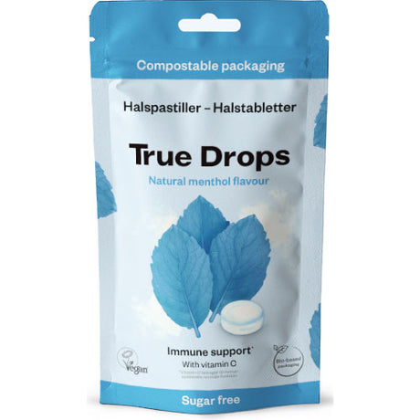 Halspastiller Mentol fra True Mints