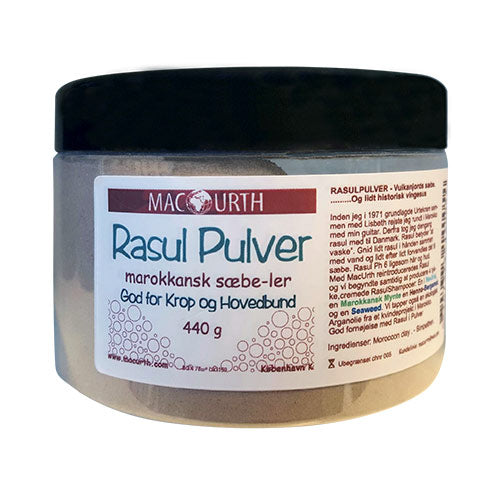 Rasul Pulver Marokkansk Såpe-leire fra MacUrth
