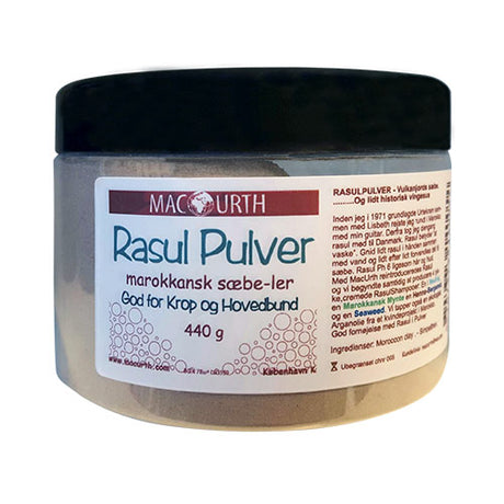 Rasul Pulver Marokkansk Såpe-leire fra MacUrth