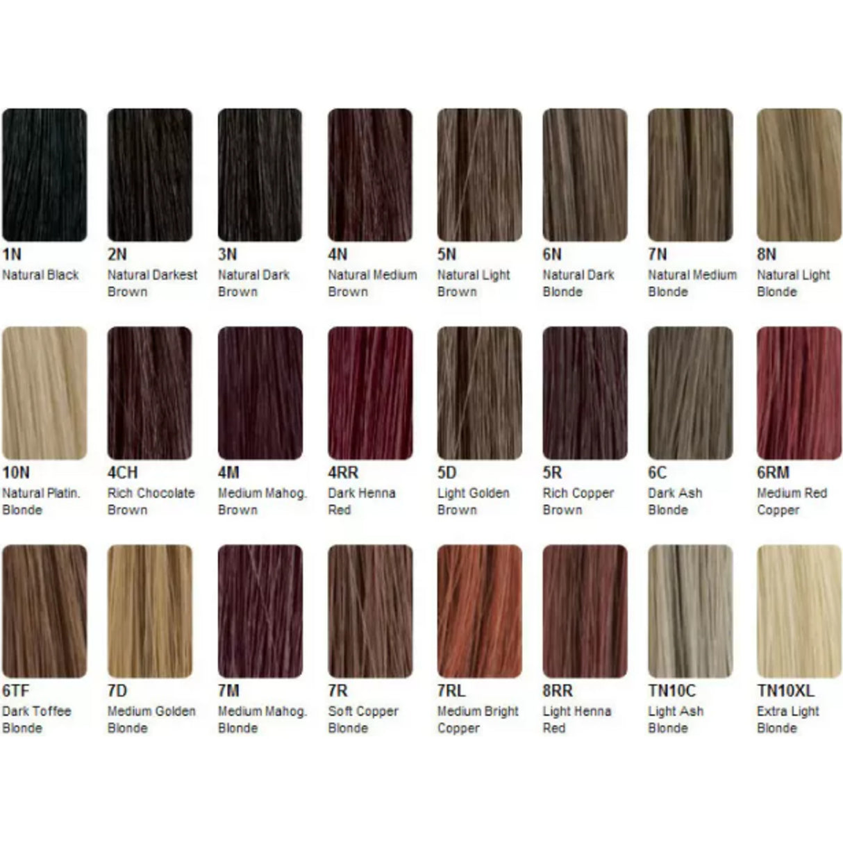 Permanent Hårfarge Mørk Askeblond 6C fra Tints of nature