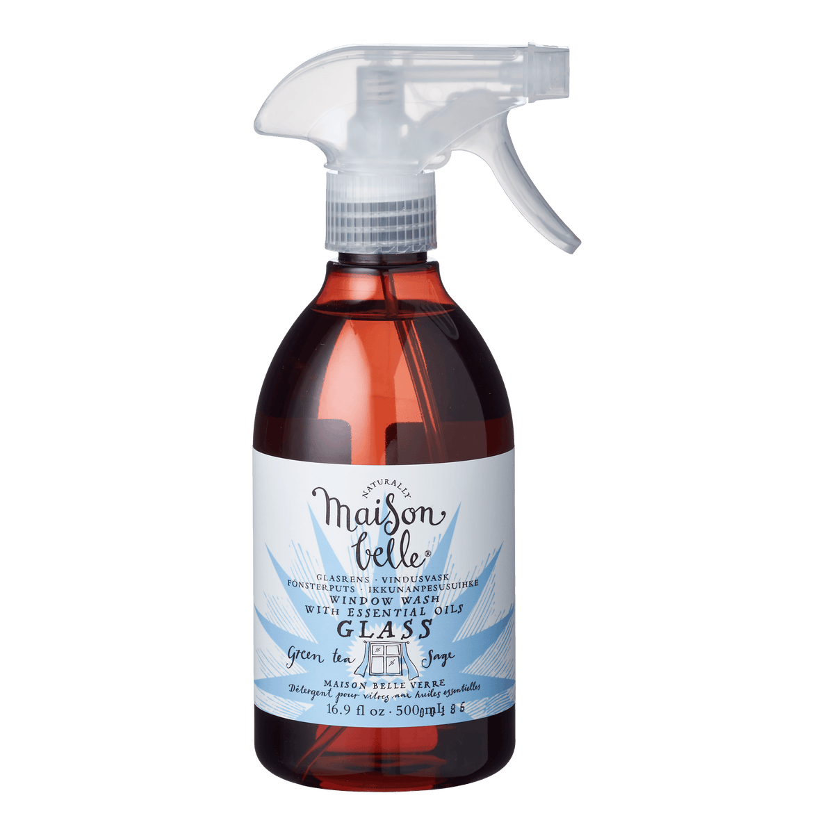 Isabella Smith Maison Belle Glass- Og Speilrens Grønn Te | 500 ml