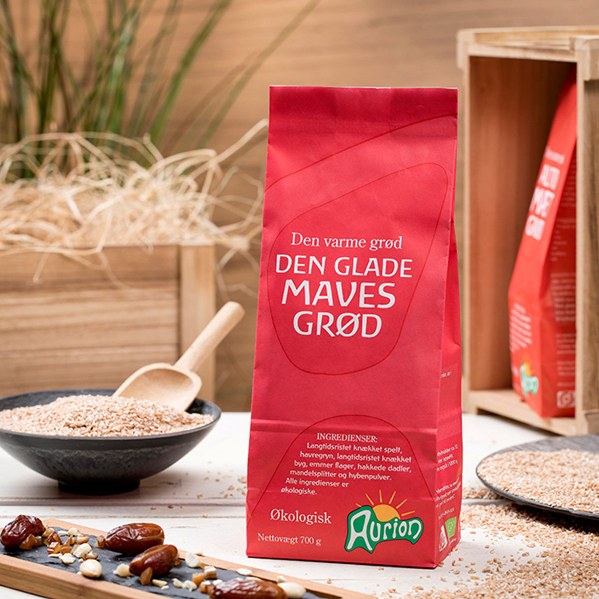 Grøtblanding Den Glade Mages Grøt Øko fra Aurion