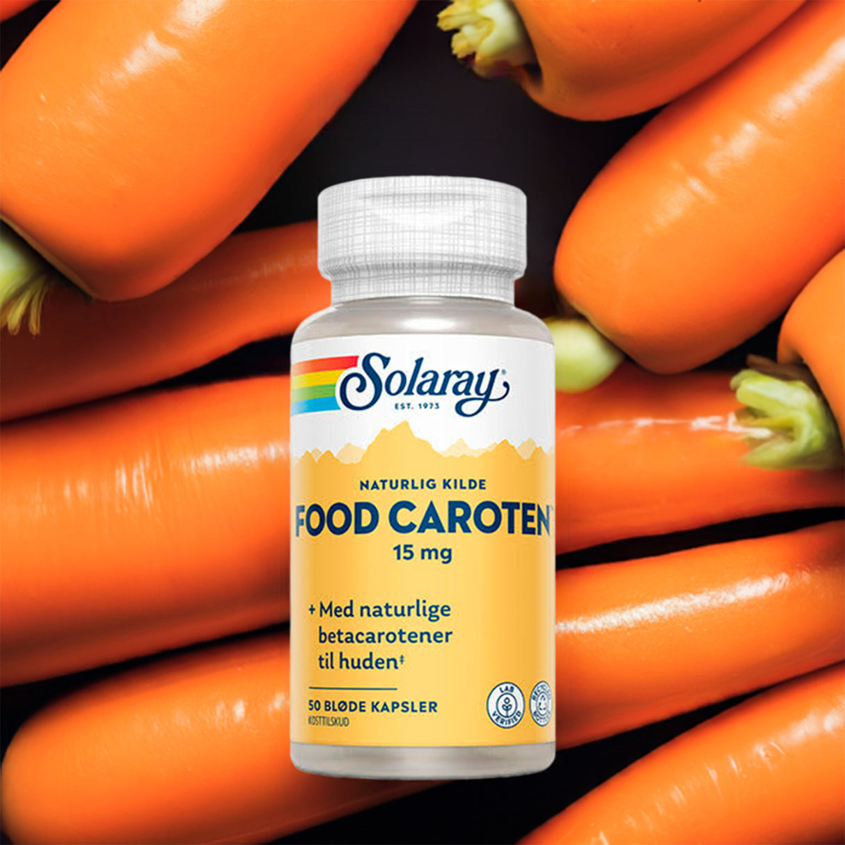 Betakaroten 15 mg fra Solaray