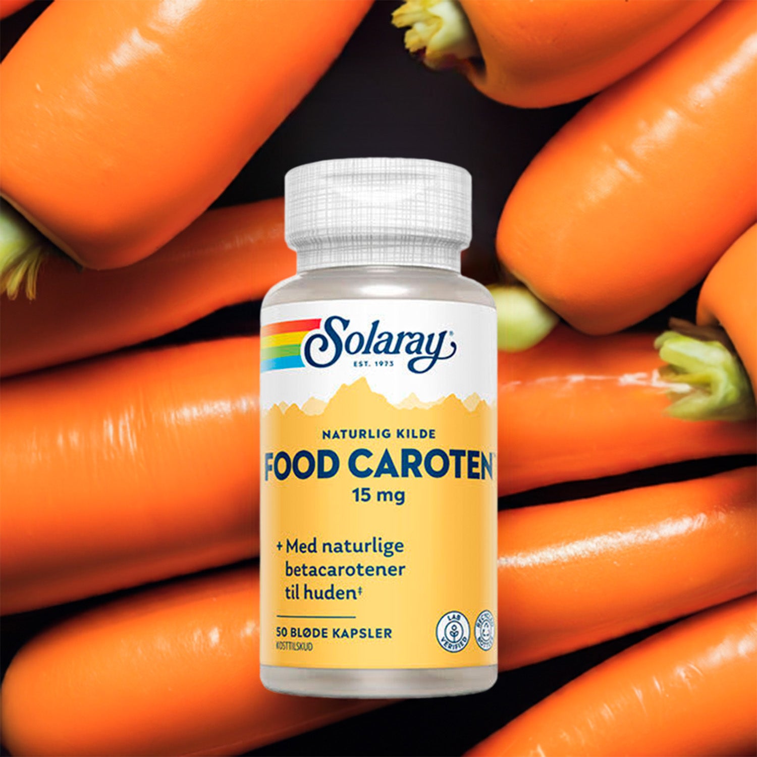 Betakaroten 15 mg fra Solaray