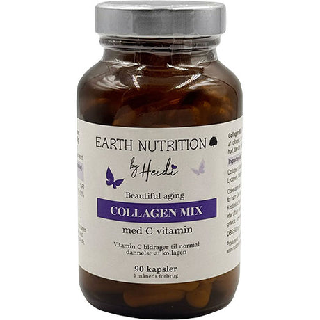 Earth Nutrition Collagen Mix M. Vitamin C | 90 kapsler fra Earth Nutrition