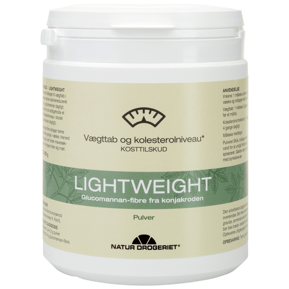 Natur-Drogeriet Lightweight Pulver | 400 g
