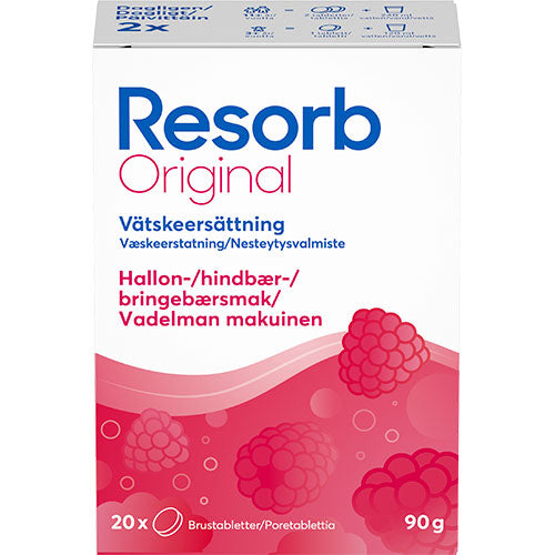 Resorb Original | Bringebærsmak