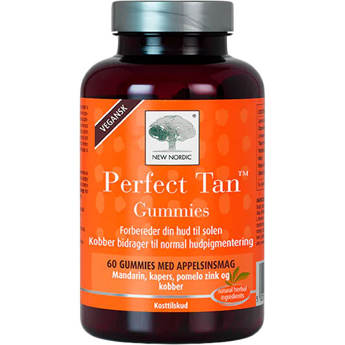 New Nordic Perfect Tan Gummies | 60 gummies fra New Nordic
