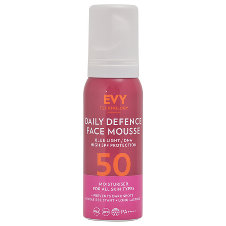 EVY Daily Defense Face Mousse SPF50 fra EVY Technology