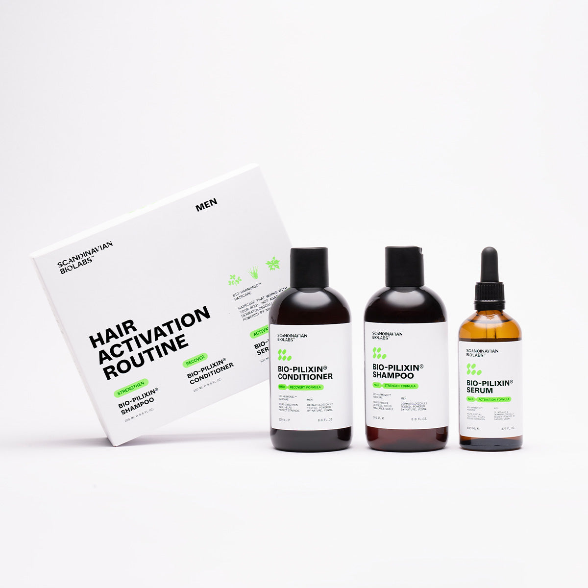 Scandinavian Biolabs Hair Activation Routine - Men fra Scandinavian Biolabs