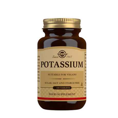 Solgar Kalium Potassium 99 Mg | 100 Tabl. fra Solgar
