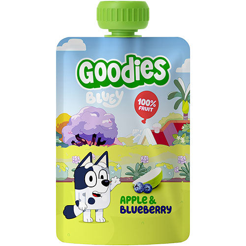 Goodies Bluey eple & blåbær smoothie | 100 gr
