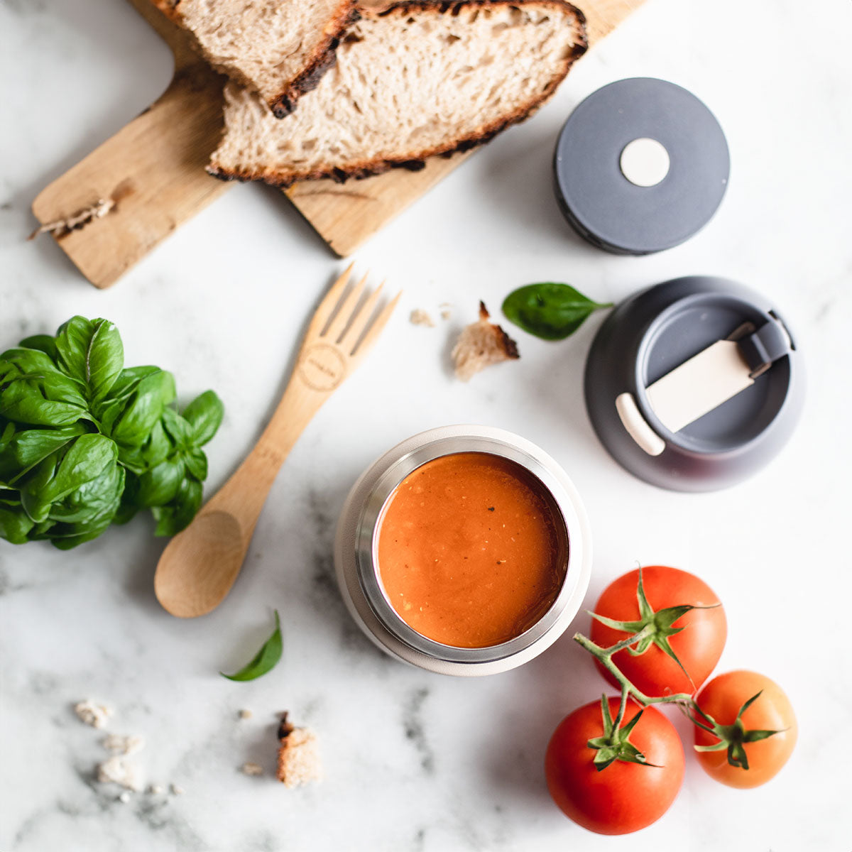 Spork (kombinert skje og gaffel) fra AYA&IDA