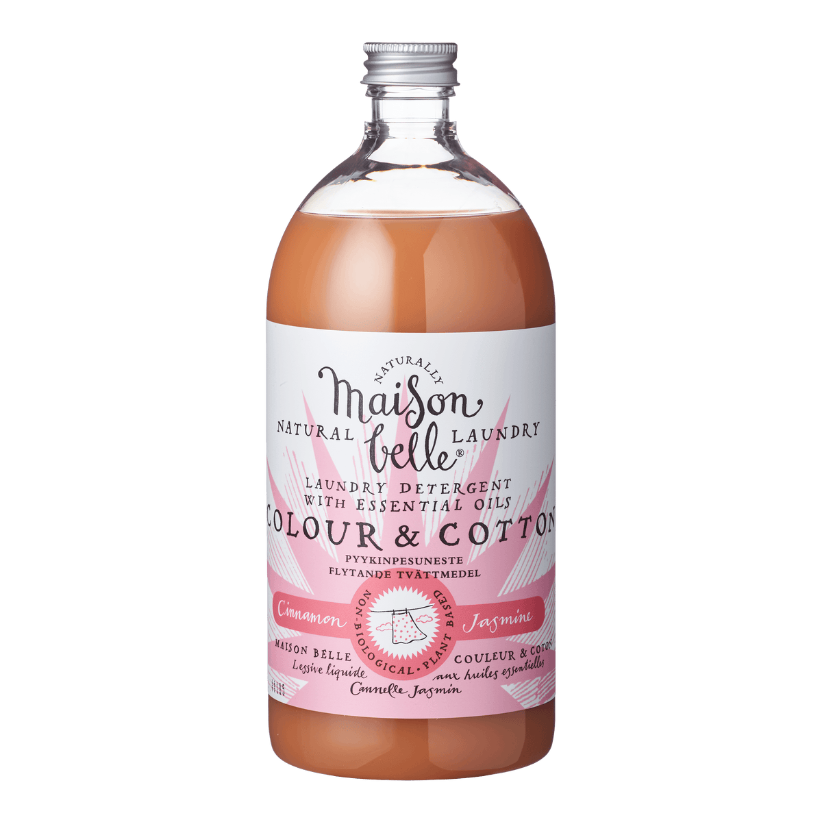 Isabella Smith Maison Belle Vaskepulver Color & Cotton | 1 liter fra Isabella Smith Maison Belle
