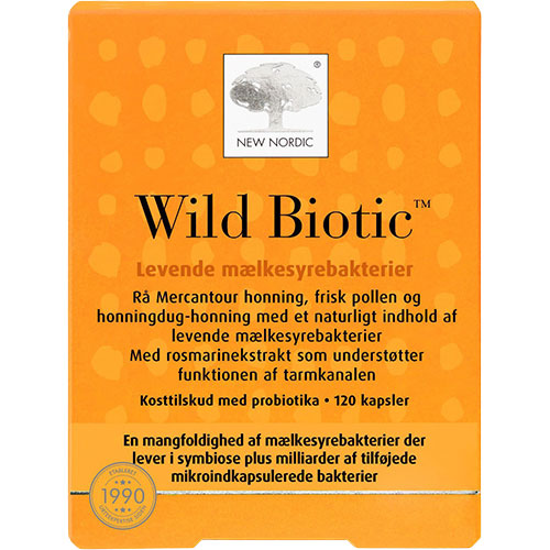 New Nordic Wild Biotic | 120 kapsler fra New Nordic