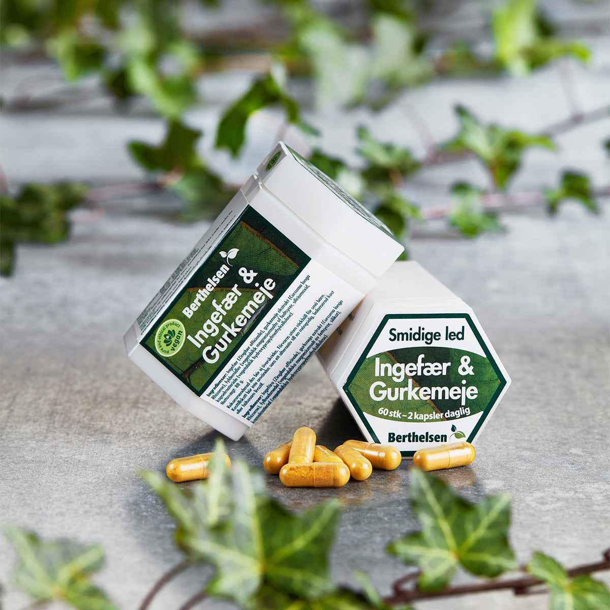 Ingefær & Gurkemeie fra Berthelsen