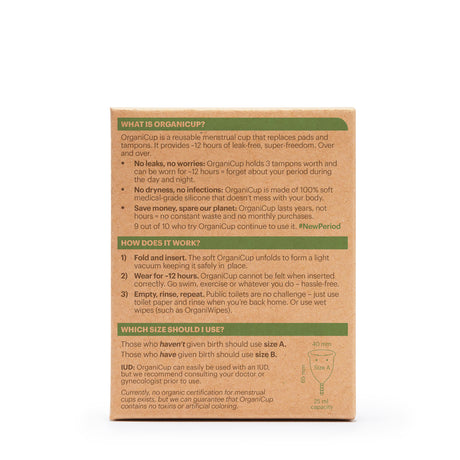 OrganiCup Menskopp Str. A fra AllMatters