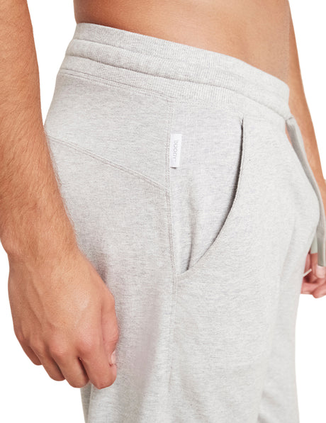Boody Men´s Weekend Sweatpants Grey Marl | Str. S fra Boody