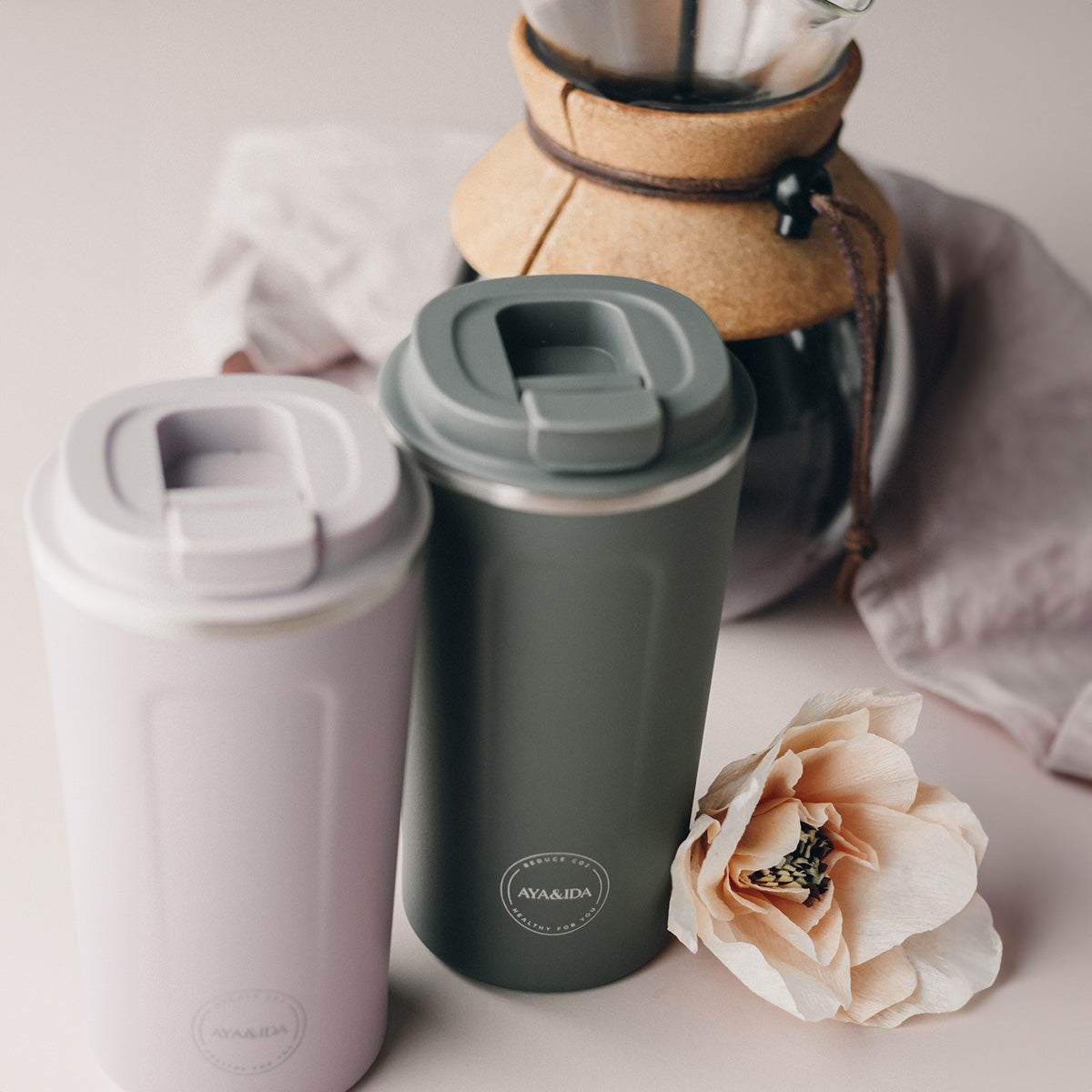 Termokrus Rustfritt Stål Tropisk Grønn fra AYA&IDA