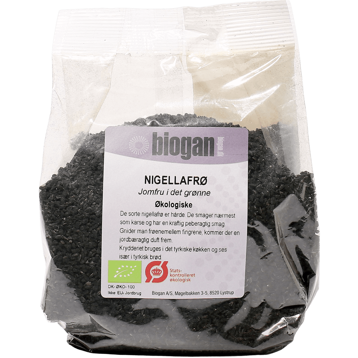 Biogan Nigellafrø/Svartfrø Økologisk | 250 g fra Biogan