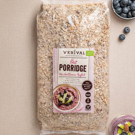 Grøt - Blåbær-Eple Øko Glutenfri fra Verival