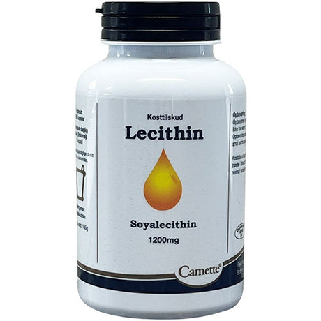 Camette Lecithin 1200 Mg | 100 kapsler fra Camette