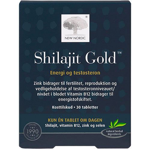 New Nordic Shilajit Gold | 30 tabletter fra New Nordic