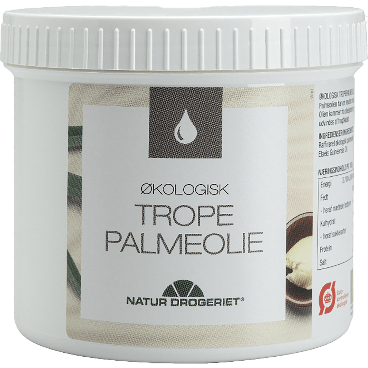 Natur-Drogeriet Palmeolje Økologisk Ekte Trope | 350 ml