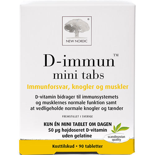 D-Immun Mini Tabs fra New Nordic