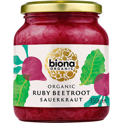 Biona Organic Sauerkraut M. Rødbede Ø Demeter | 350 gr