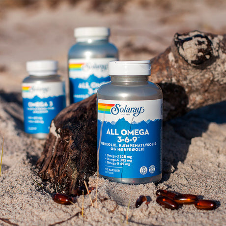 Solaray All Omega 3-6-9 | 90 kapsler fra Solaray