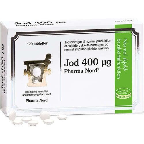 Pharma Nord Jod 400 Μg Pharma Nord | 120 Tabl. fra Pharma Nord