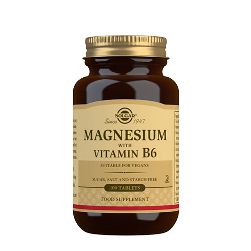 Solgar Magnesium+b6 | 100 Tabl. fra Solgar