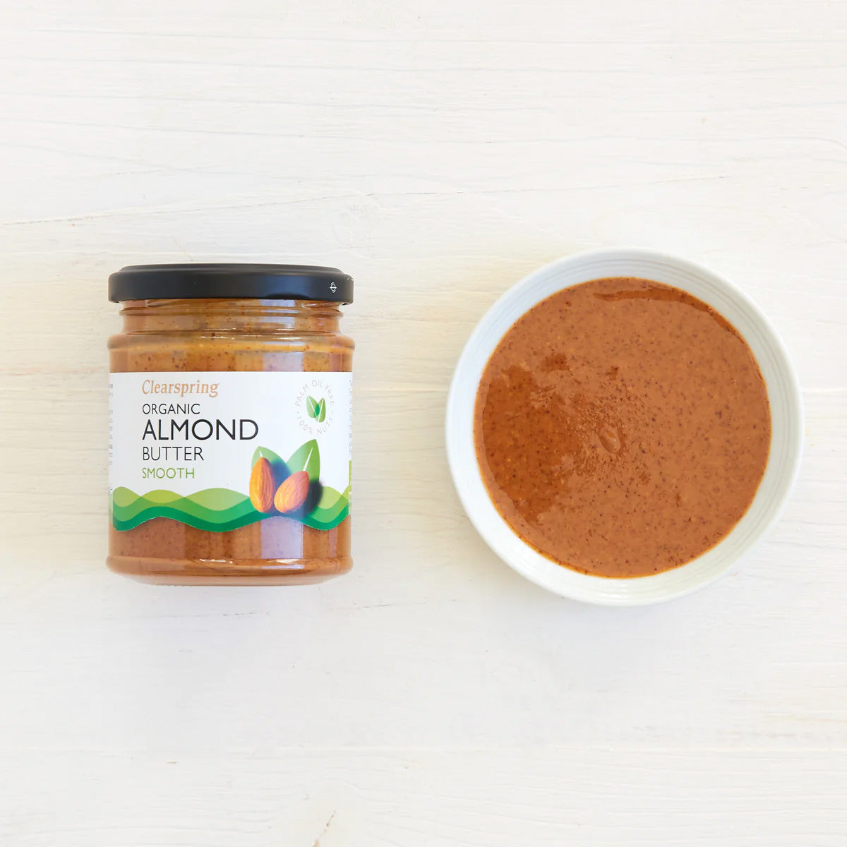 Almond Butter Smooth Ø fra Clearspring