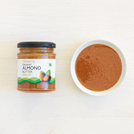 Almond Butter Smooth Ø fra Clearspring