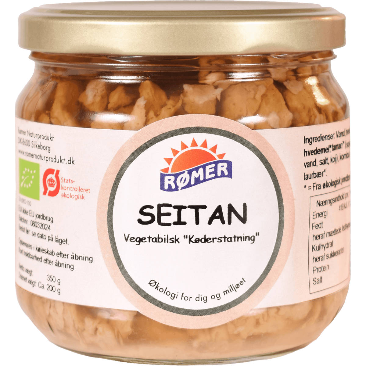 Rømer Seitan Ferdigrett Økologisk | 350 g