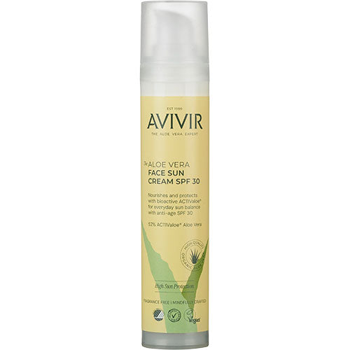 Avivir Aloe Vera Anti-Age Sun Face Spf 30 | 50 ml fra Avivir