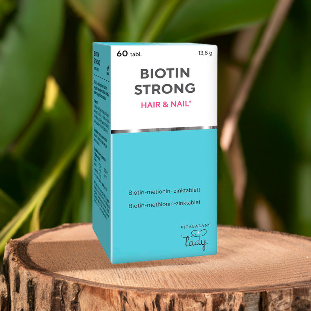 Vitabalans Lady Biotin Strong | 60 Tabl. fra Vitabalans Lady