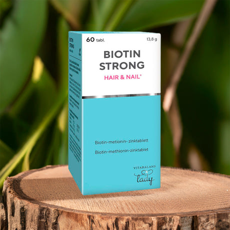 Vitabalans Lady Biotin Strong | 60 Tabl. fra Vitabalans Lady