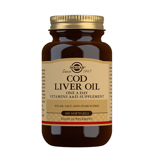 Cod Liver Oil Norsk Torskelevertran fra Solgar