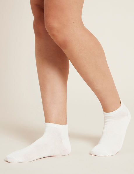 Boody Women´s Low Cut Sneaker Socks Hvid | Str. 34-40 fra Boody