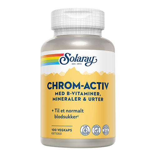 Solaray Chromactiv | 100 kapsler fra Solaray
