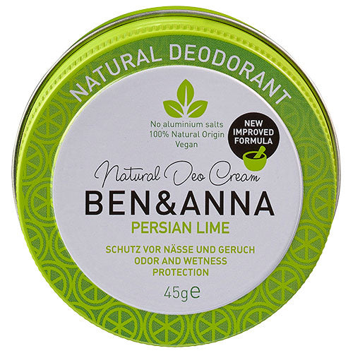 Ben & Anna Deo Cream (45 gr) | Persian Lime fra Ben & Anna