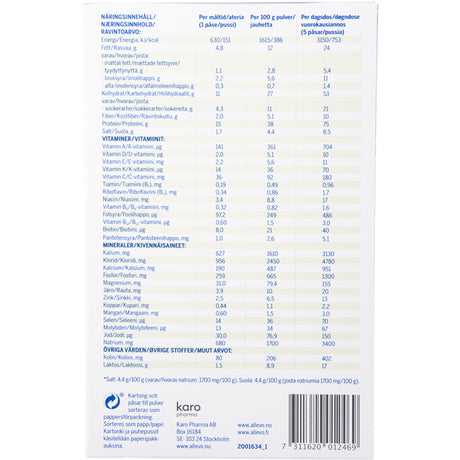 Allévo Suppe Potet/Løk VLCD fra Allevo