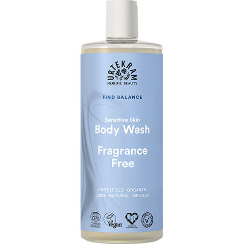 Urtekram Body Wash Fragrance Free | 500 ml fra Urtekram