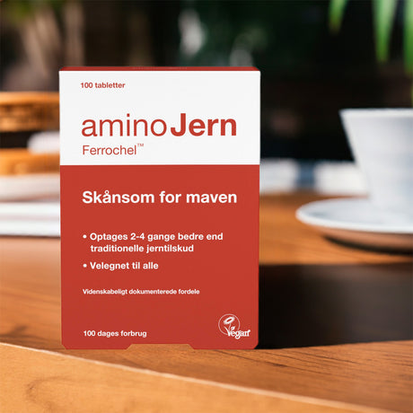 Amino Jern ? Skånsomme Jerntabletter fra aminoJern