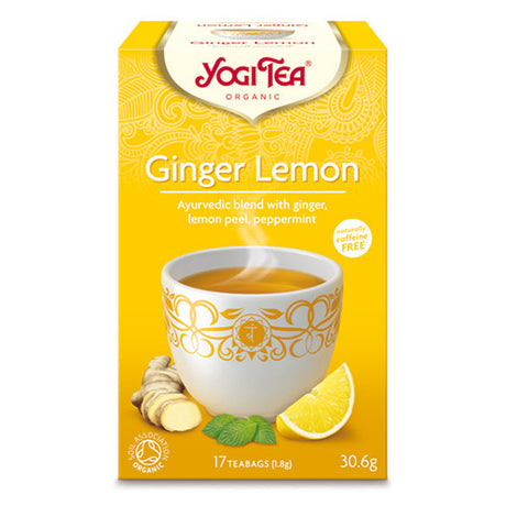 Ginger Lemon Øko fra Yogi