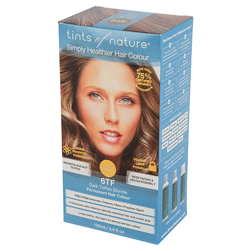 Hårfarge 6tf Mørk Toffee Blond fra Tints of nature