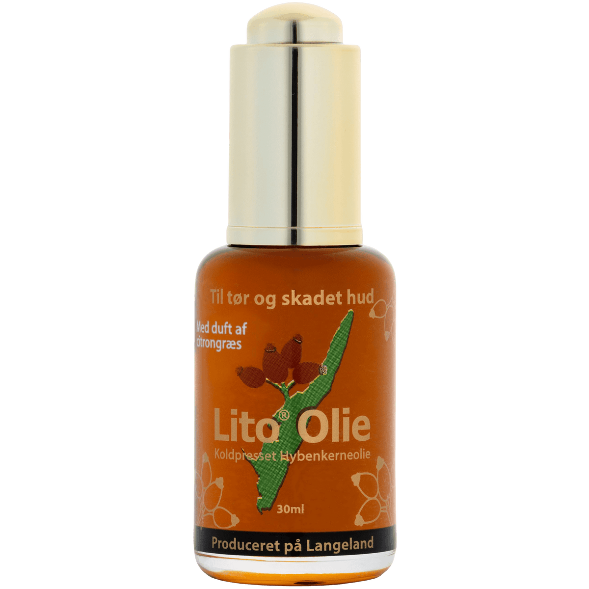 Lito Olje Kaldpresset Nypekjerneolje | 30 ml