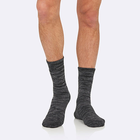 Boody Men´s Work Boot Socks Gråmeleret | Str. 45-50 fra Boody
